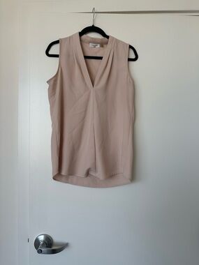 Calvin Klein Blush V-Neck Sleeveless